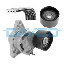 V formos rumbuotas diržas, komplektas DAYCO KPV195