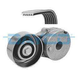 V formos rumbuotas diržas, komplektas DAYCO KPV199