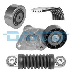 V formos rumbuotas diržas, komplektas DAYCO KPV202