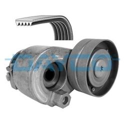 V formos rumbuotas diržas, komplektas DAYCO KPV203