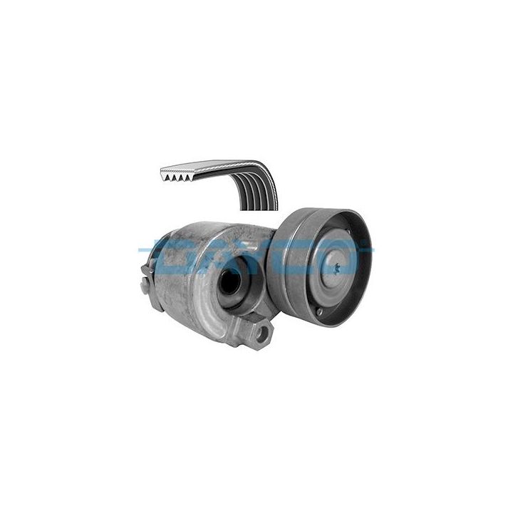 V formos rumbuotas diržas, komplektas DAYCO KPV203