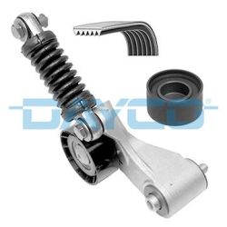 V formos rumbuotas diržas, komplektas DAYCO KPV205