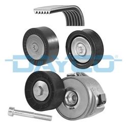 V formos rumbuotas diržas, komplektas DAYCO KPV206