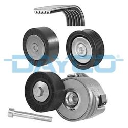 V formos rumbuotas diržas, komplektas DAYCO KPV212