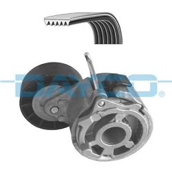 V formos rumbuotas diržas, komplektas DAYCO KPV235