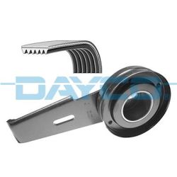 V formos rumbuotas diržas, komplektas DAYCO KPV236