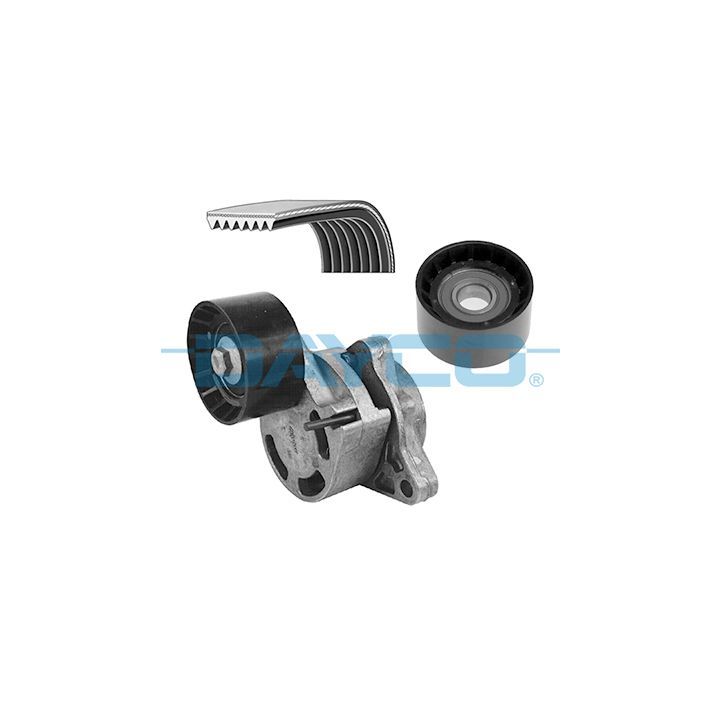 V formos rumbuotas diržas, komplektas DAYCO KPV247