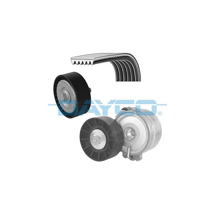 V formos rumbuotas diržas, komplektas DAYCO KPV328