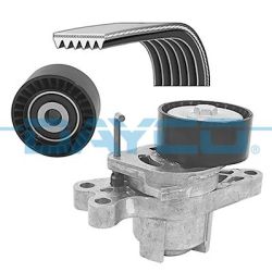 V formos rumbuotas diržas, komplektas DAYCO KPV362