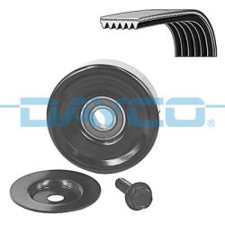 V formos rumbuotas diržas, komplektas DAYCO KPV404