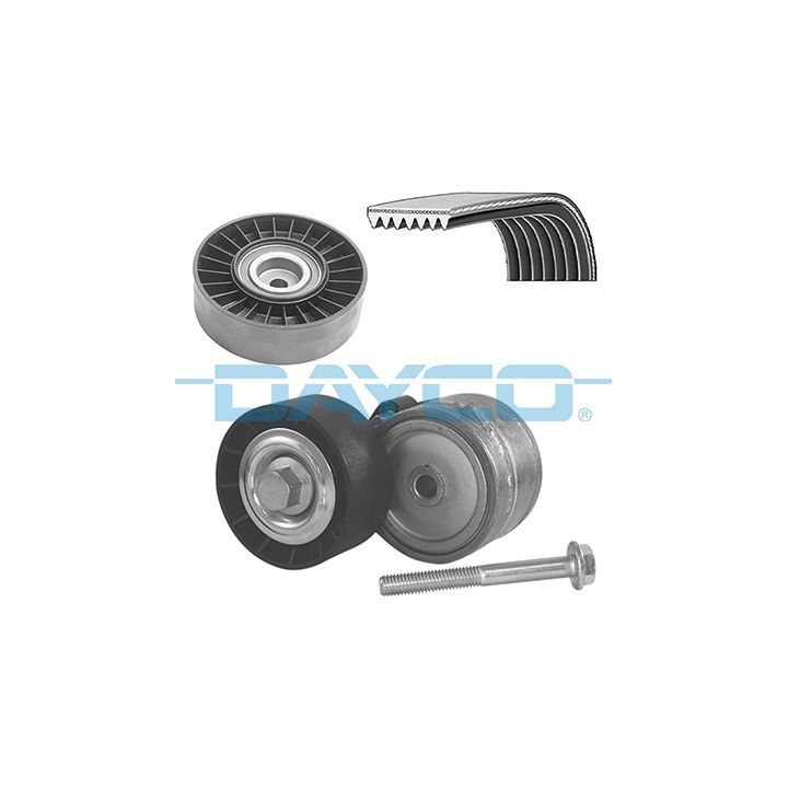 V formos rumbuotas diržas, komplektas DAYCO KPV480