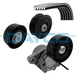 V formos rumbuotas diržas, komplektas DAYCO KPV500