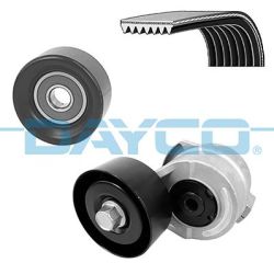 V formos rumbuotas diržas, komplektas DAYCO KPV559