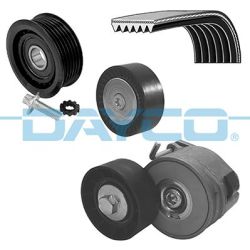 V formos rumbuotas diržas, komplektas DAYCO KPV681