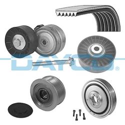 V formos rumbuotas diržas, komplektas DAYCO KPV688