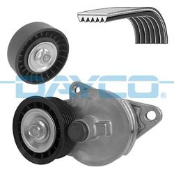 V formos rumbuotas diržas, komplektas DAYCO KPV764
