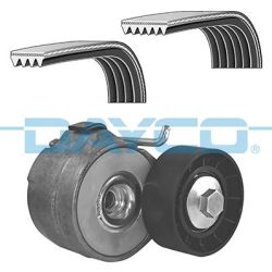 V formos rumbuotas diržas, komplektas DAYCO KPV805