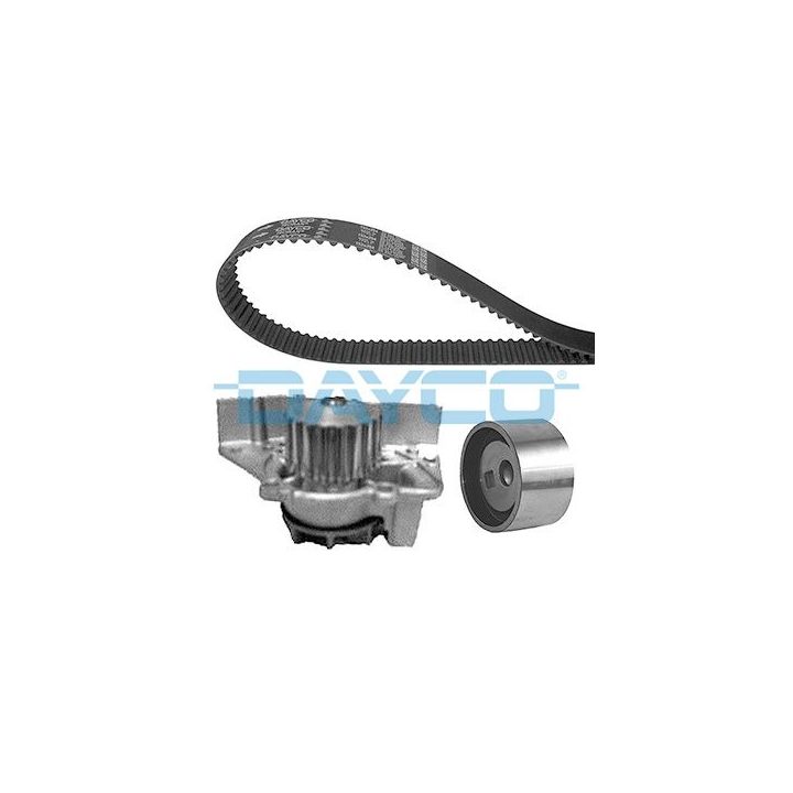 Vandens siurblio ir paskirstymo diržo komplektas DAYCO KTBWP1870