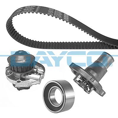 Vandens siurblio ir paskirstymo diržo komplektas DAYCO KTBWP3040T1