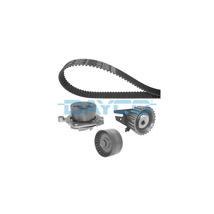 Vandens siurblio ir paskirstymo diržo komplektas DAYCO KTBWP3150