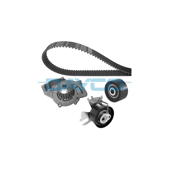 Vandens siurblio ir paskirstymo diržo komplektas DAYCO KTBWP4550