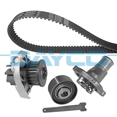 Vandens siurblio ir paskirstymo diržo komplektas DAYCO KTBWP4662T1