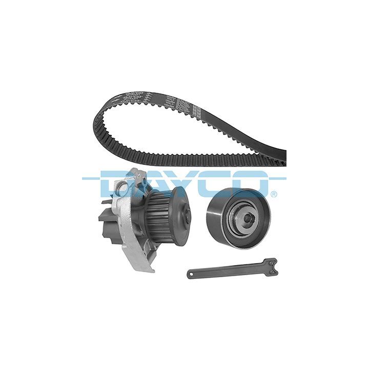 Vandens siurblio ir paskirstymo diržo komplektas DAYCO KTBWP5130