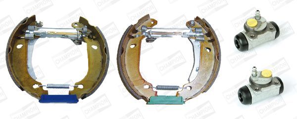 Stabdžių trinkelių komplektas CHAMPION 381146CH