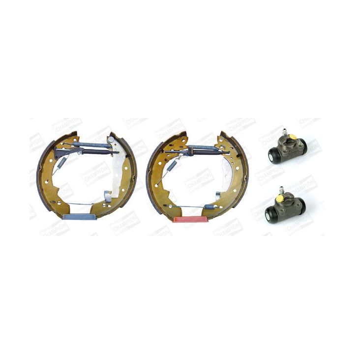 Stabdžių trinkelių komplektas CHAMPION 381155CH