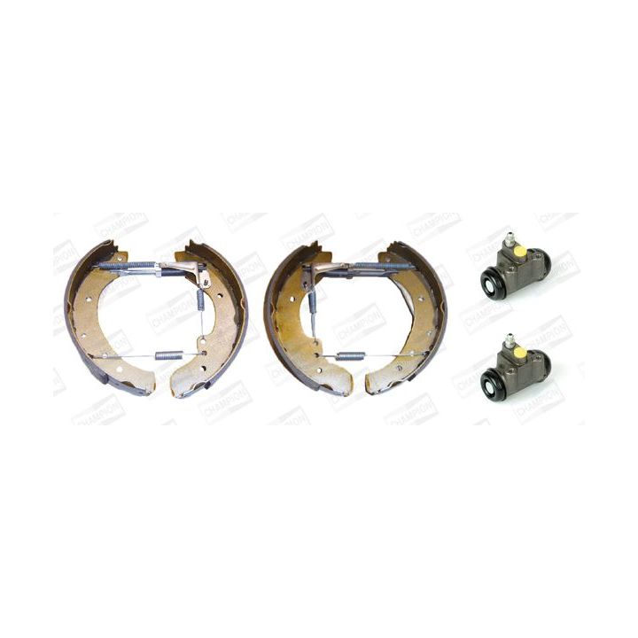 Stabdžių trinkelių komplektas CHAMPION 381167CH