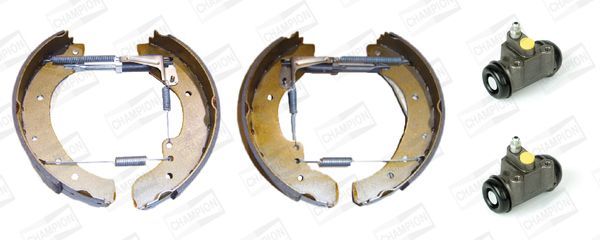 Stabdžių trinkelių komplektas CHAMPION 381167CH