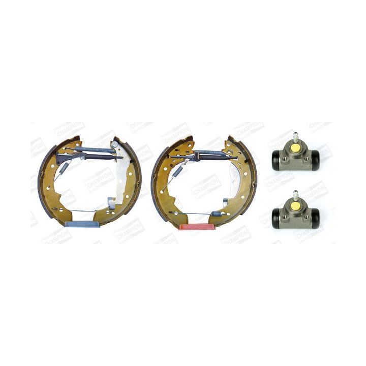 Stabdžių trinkelių komplektas CHAMPION 381242CH