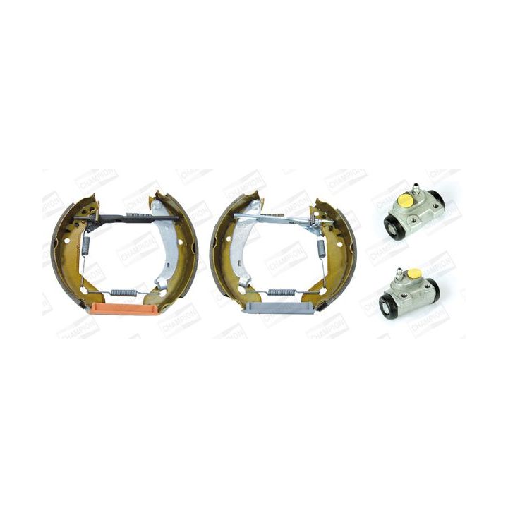 Stabdžių trinkelių komplektas CHAMPION 381244CH