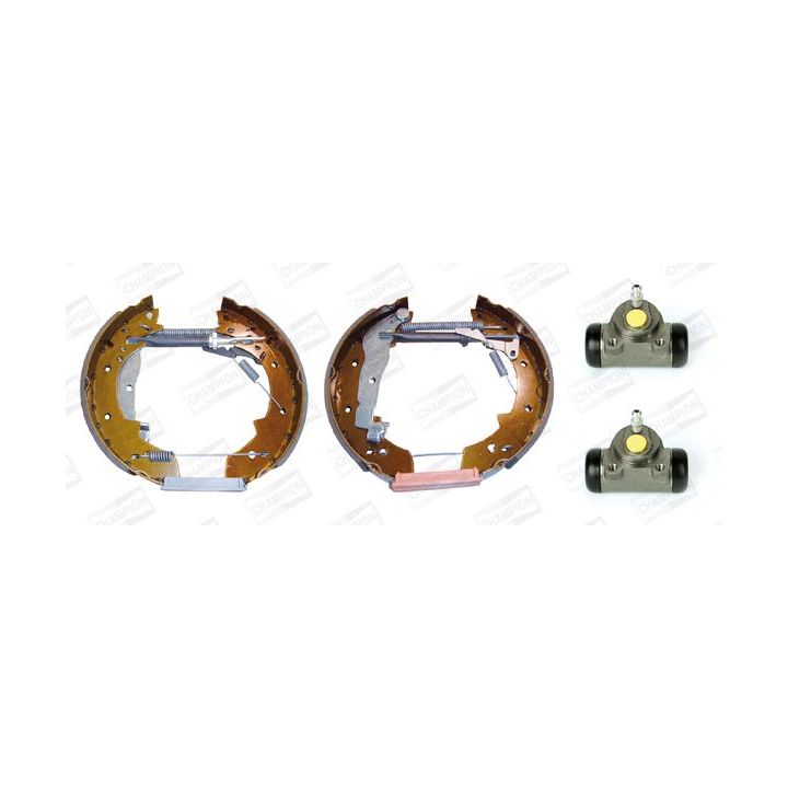 Stabdžių trinkelių komplektas CHAMPION 381245CH