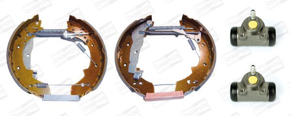 Stabdžių trinkelių komplektas CHAMPION 381245CH