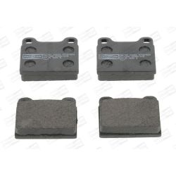 Stabdžių trinkelių rinkinys, diskinis stabdys CHAMPION 571279CH