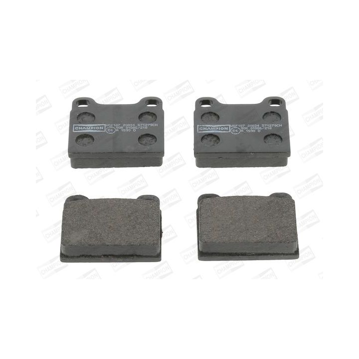 Stabdžių trinkelių rinkinys, diskinis stabdys CHAMPION 571279CH