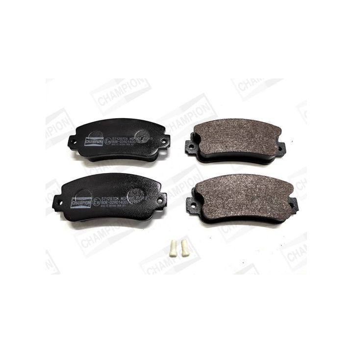 Stabdžių trinkelių rinkinys, diskinis stabdys CHAMPION 571297CH