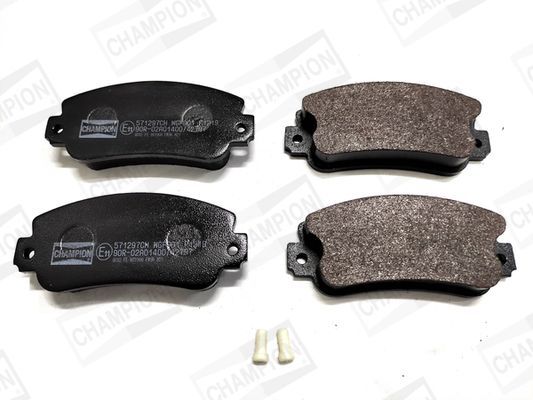 Stabdžių trinkelių rinkinys, diskinis stabdys CHAMPION 571297CH