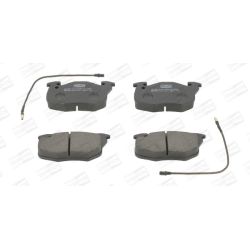 Stabdžių trinkelių rinkinys, diskinis stabdys CHAMPION 571332CH