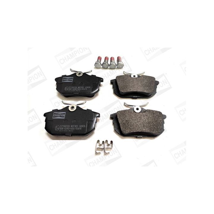 Stabdžių trinkelių rinkinys, diskinis stabdys CHAMPION 571941CH