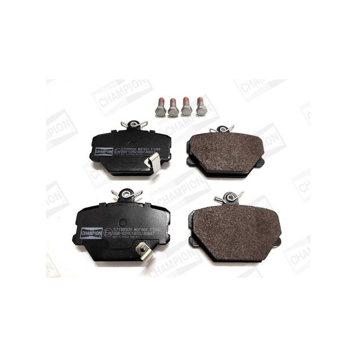 Stabdžių trinkelių rinkinys, diskinis stabdys CHAMPION 571995CH