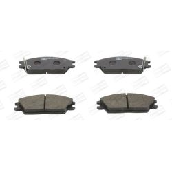 Stabdžių trinkelių rinkinys, diskinis stabdys CHAMPION 572269CH