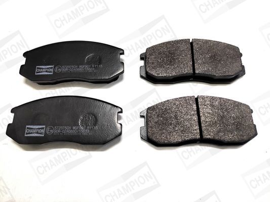 Stabdžių trinkelių rinkinys, diskinis stabdys CHAMPION 572375CH