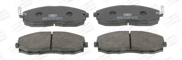 Stabdžių trinkelių rinkinys, diskinis stabdys CHAMPION 572442CH