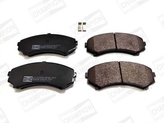 Stabdžių trinkelių rinkinys, diskinis stabdys CHAMPION 572497CH