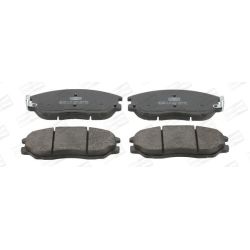 Stabdžių trinkelių rinkinys, diskinis stabdys CHAMPION 572518CH