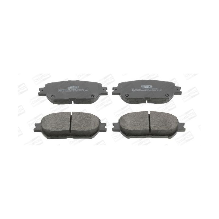 Stabdžių trinkelių rinkinys, diskinis stabdys CHAMPION 572553CH