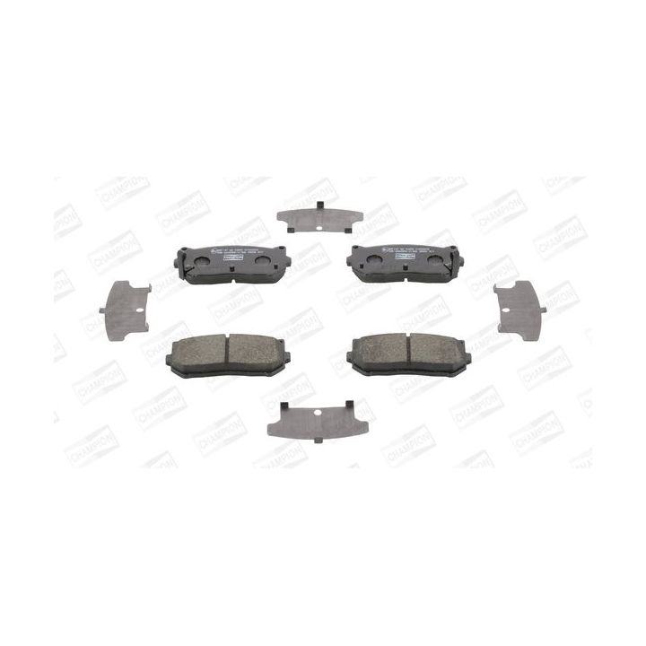 Stabdžių trinkelių rinkinys, diskinis stabdys CHAMPION 572556CH