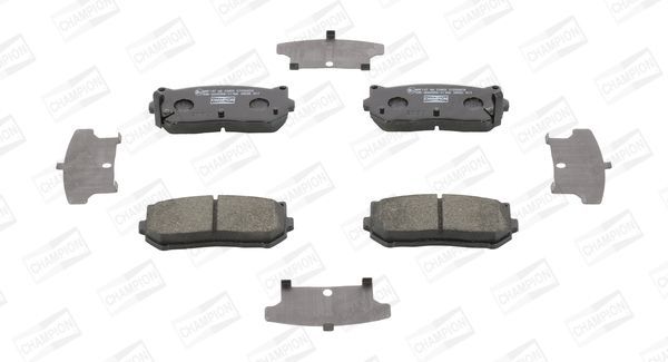 Stabdžių trinkelių rinkinys, diskinis stabdys CHAMPION 572556CH